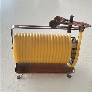 Vintage Candle Coil Holder with Wick